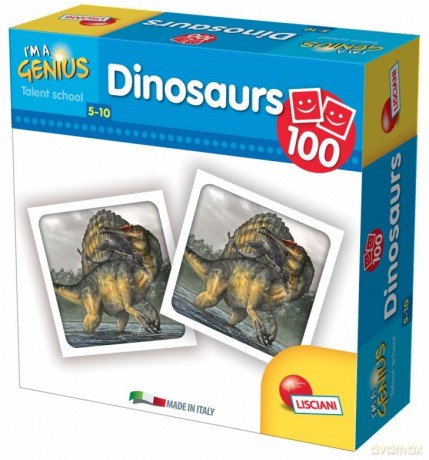 I'm Genius Memoria 100 Dinozaurów [GRA]