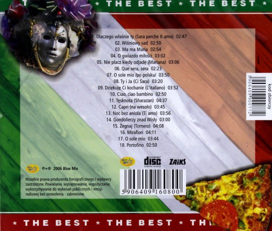 Biesiada Włoska - The Best [CD]