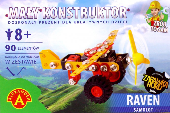 Mały Konstruktor Raven Samolot