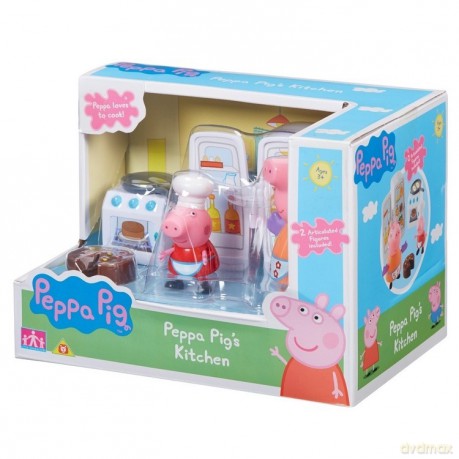 Peppa Zestaw Kuchnia + Figurki [FIGURKA]