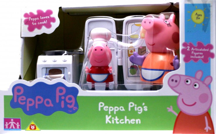Peppa Zestaw Kuchnia + Figurki [FIGURKA]