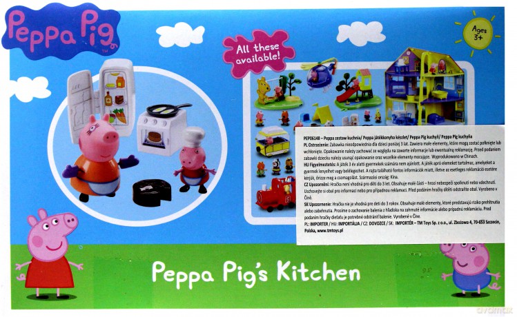 Peppa Zestaw Kuchnia + Figurki [FIGURKA]