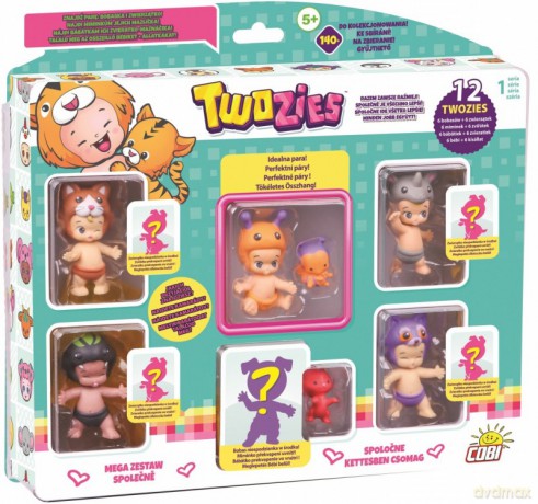 TWOZIES Mega zestaw Bobaski 12-pack [FIGURKA]