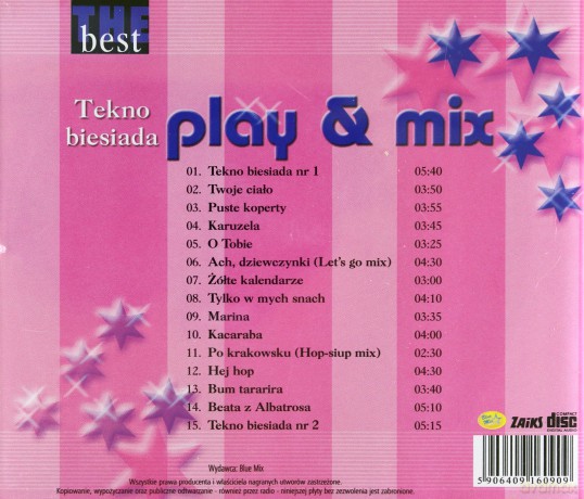 Play & Mix: The Best - Tekno Biesiada [CD]