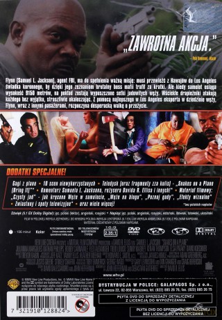Węże w samolocie [DVD]