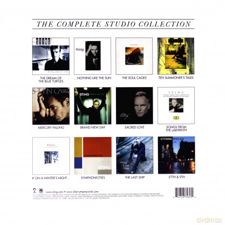 Sting: Sting - The Complete Studio Collection [BOX] [16xWinyl]