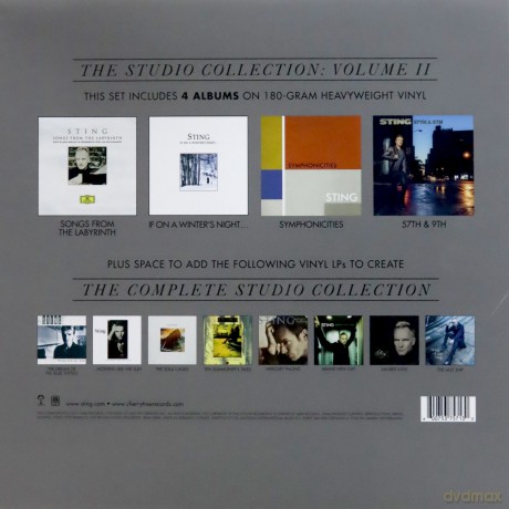 Sting: Sting - The Complete Studio Collection vol. II (Limited) [BOX] [5xWinyl]