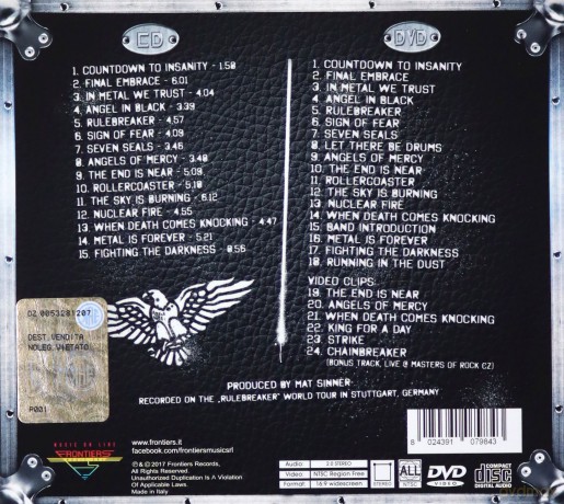 Primal Fear: Angels of Mercy Live in Germany [DVD]+[CD]