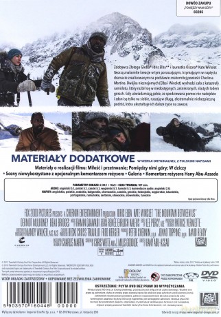 Pomiędzy nami góry [DVD]
