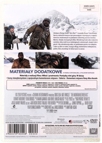 Pomiędzy nami góry [DVD]