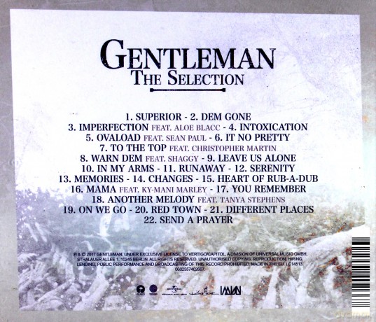 Gentleman: The Selection (Best Of) [CD]