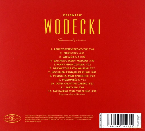 Zbigniew Wodecki: Zbigniew Wodecki (Debiut 1976) [CD]