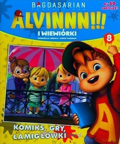 Alvinnn!!! i Wiewiórki cz. 8 [KSIĄŻKA]