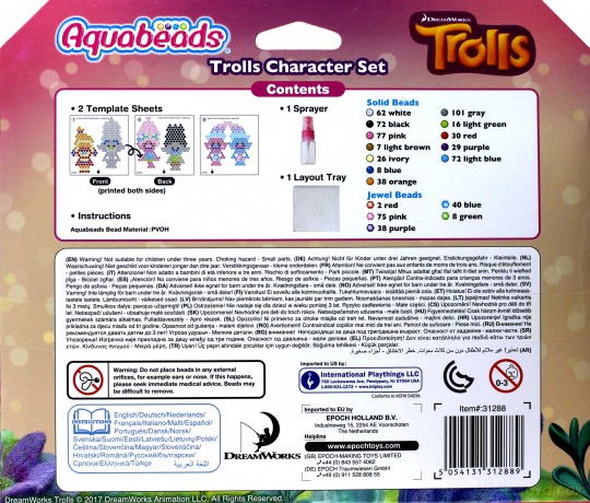 Aquabeads Zestaw postaci z Trolle