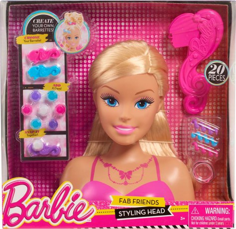 Barbie Glam Party Super impreza głowa do stylizacji