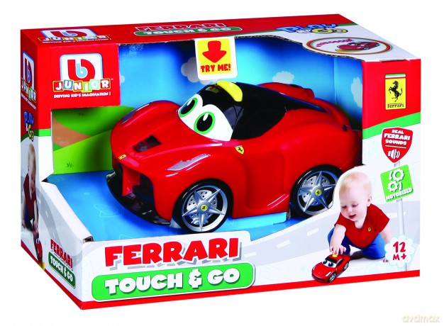 BB Junior Ferrari Samochód Dotknij i jedź