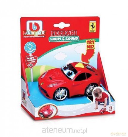 BB Junior Ferrari Samochód Światło i dźwięk