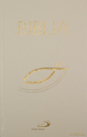 Biblia z rybką biała [KSIĄŻKA]