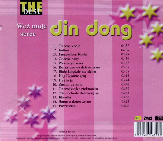Din Dong: The Best - Weź moje serce [CD] 