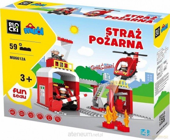 Blocki Mubi Straż Pożarna 59 el. [KLOCKI]