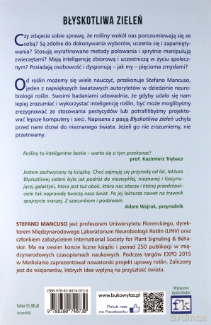 Błyskotliwa zieleń - Stefano Mancuso, Alessandra Viola, Anna Wziątek [KSIĄŻKA]