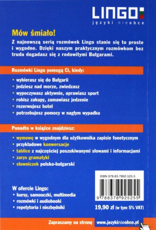 Bułgarski. Rozmówki z wymową i słowniczkiem - Barbara Sawow, Sergiej Sawow [KSIĄŻKA]