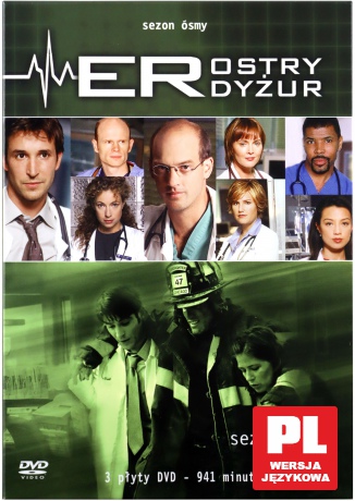 Ostry dyżur sezon 8 [3DVD]