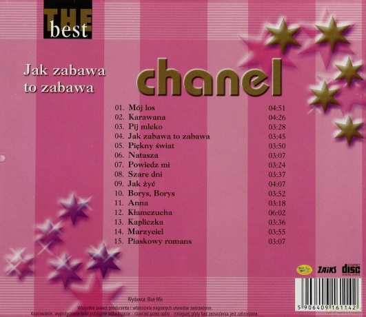 Chanel: The Best - Jak Zabawa To Zabawa [CD]
