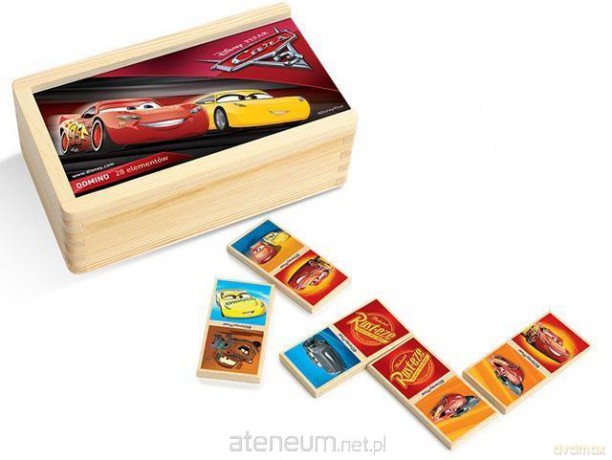 Drewniane domino Auta 3 (Disney) [GRA]