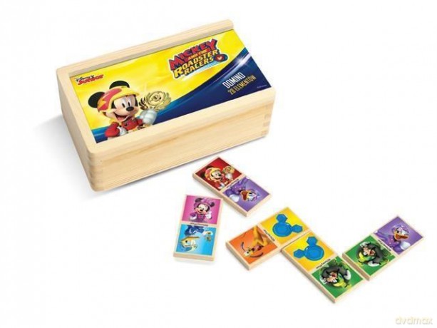 Drewniane domino Mickey and the Roadster Racers [GRA]