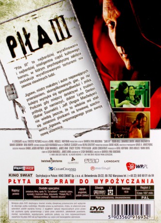 Piła 3 [DVD]