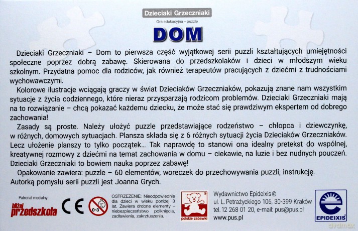 Dzieciaki Grzeczniaki - Dom - Joanna Grych [GRA]