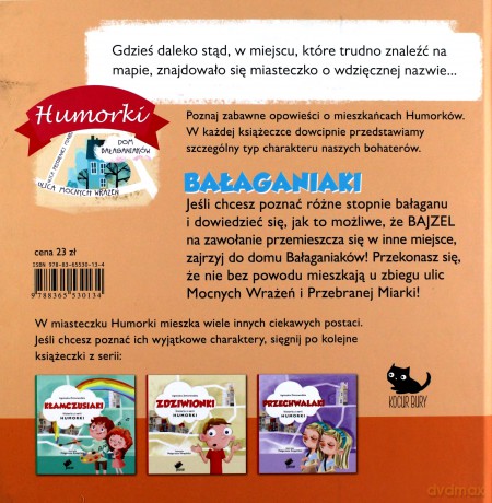 Humorki. Bałaganiaki - Agnieszka Zimnowodzka [KSIĄŻKA]