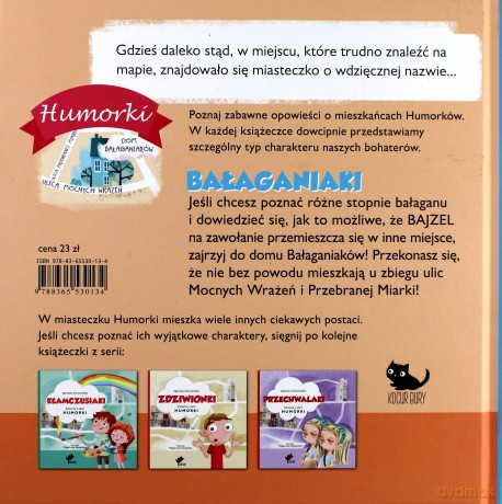 Humorki. Bałaganiaki - Agnieszka Zimnowodzka [KSIĄŻKA]