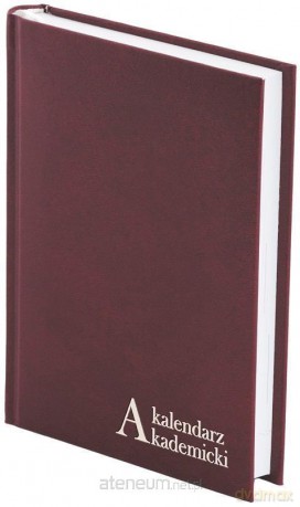 Kalendarz Akademicki A5 2017/2018 Albit Bordo [KALENDARZ]