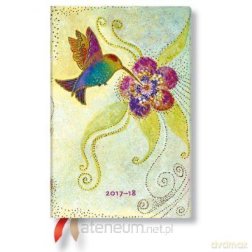 Kalendarz książkowy mini 2017 - 2018 Hummingbird