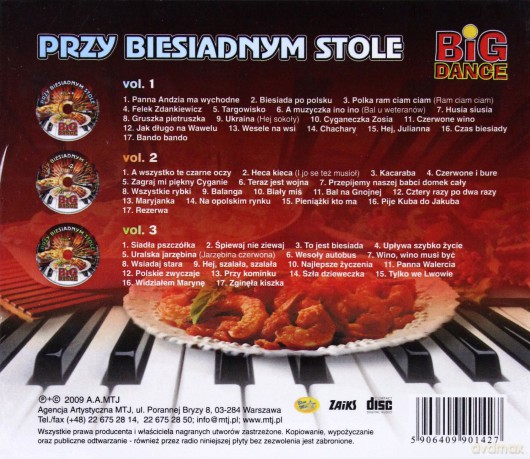 Big Dance: Przy Biesiadnym Stole [3CD]