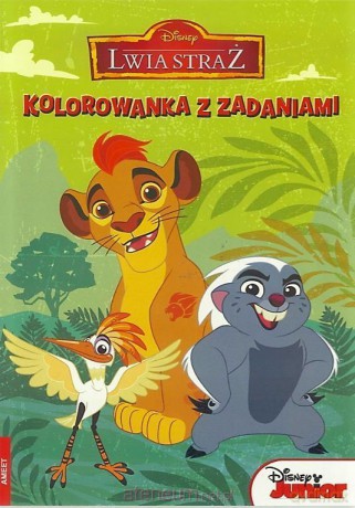 Kolorowanka z zadaniami. Lwia Straż [KSIĄŻKA]