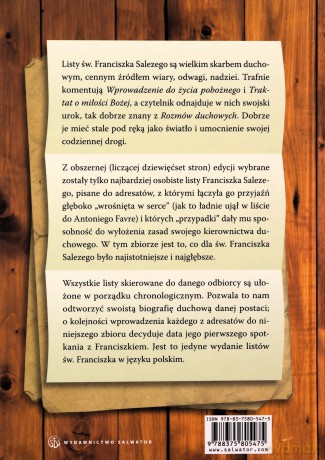 Korespondencja osobista - św. Franciszek Salezy [KSIĄŻKA]