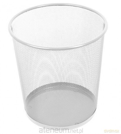 Kosz siatka perłowy 12l