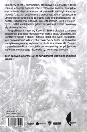 Krew snajperów.Opowieść żołnierza GROM-u - Karol K. Soyka, Krzysztof Kotowski [KSIĄŻKA]