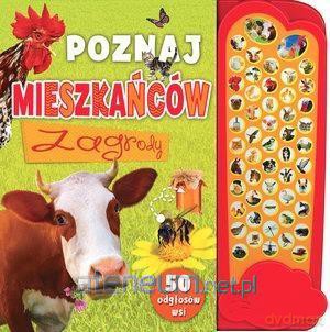 Książeczka dźwiękowa. Poznaj mieszkańców zagrody [KSIĄŻKA]