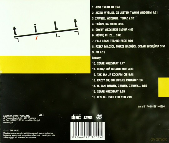Tilt: Tilt [CD]