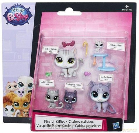 Littlest Pet Shop Rodzina Zwierzaków Kotki [FIGURKA]