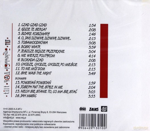 Tilt: Czad Kommando [CD]