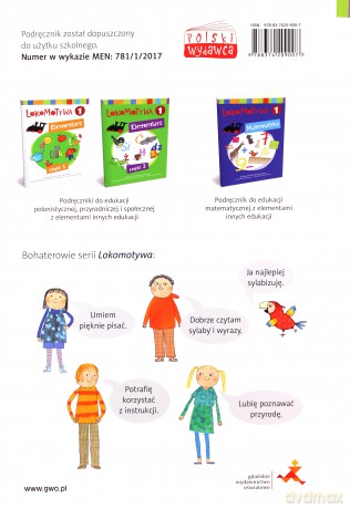 Lokomotywa 1 Elementarz cz.1 [KSIĄŻKA]