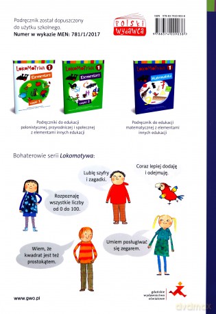 Lokomotywa 1 Matematyka podręcznik [KSIĄŻKA]
