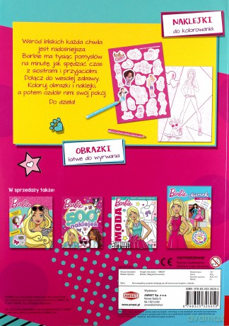 Megakolorowanka. Barbie [KSIĄŻKA]