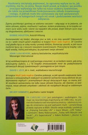 Myśl i jedz mądrze - Dr Caroline Leaf [KSIĄŻKA]