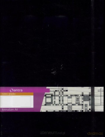 Notes A4 Gładki Formalizm Czarny